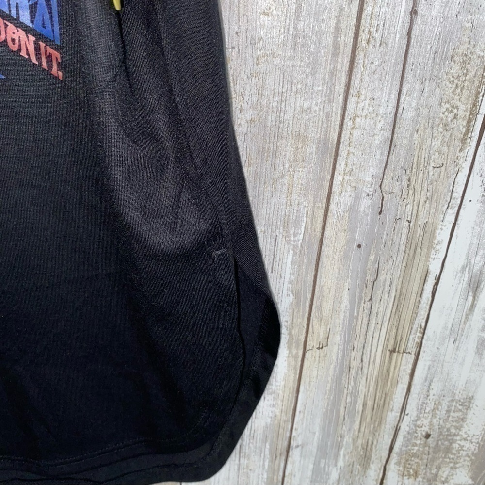Def Leppard Worded Flag Black Tank - Picture 4 of 6